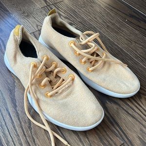Allbirds sneakers, yellow, size 12